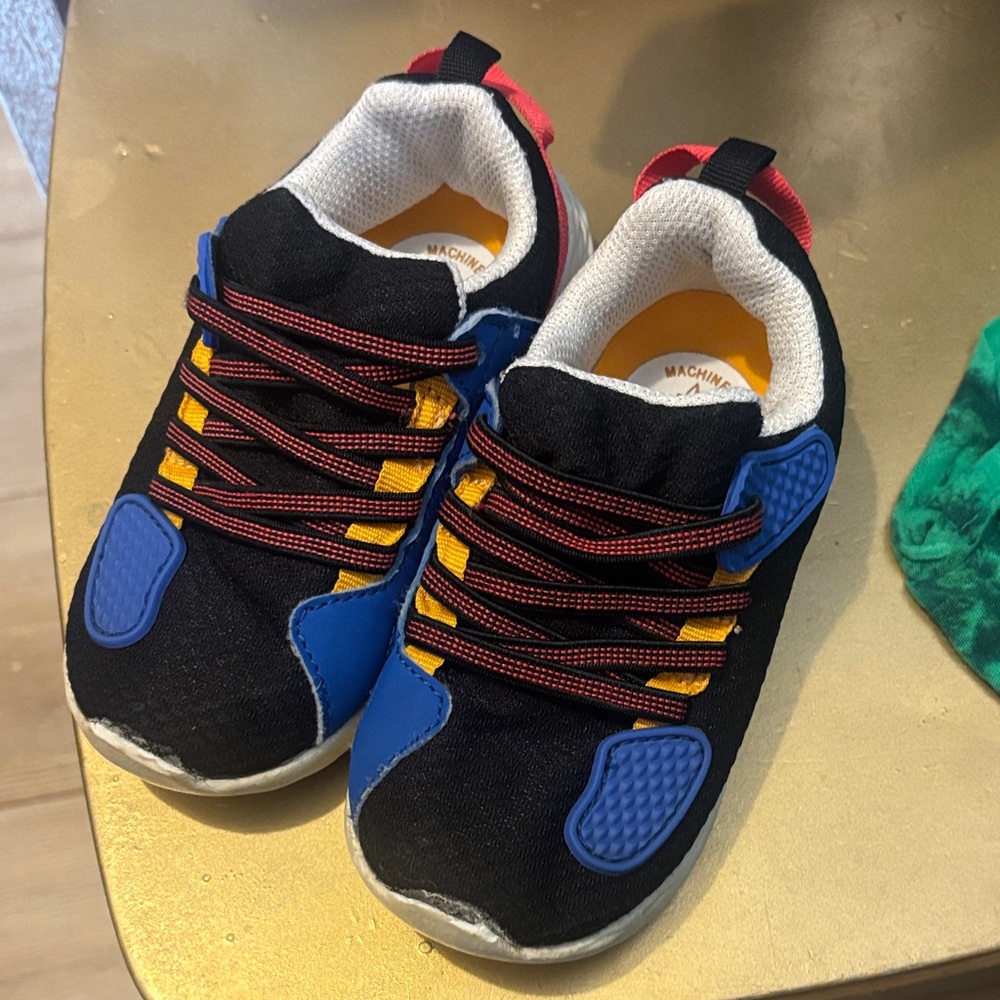 Carters Size 8 Toddler Sneakers. Machine washable.
